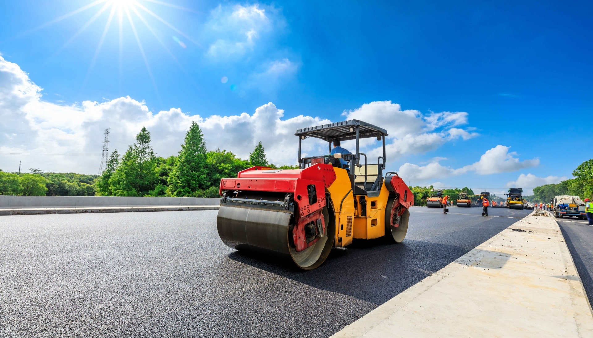 Smooth asphalt paving in Charles Town,WV creates durable surfaces.